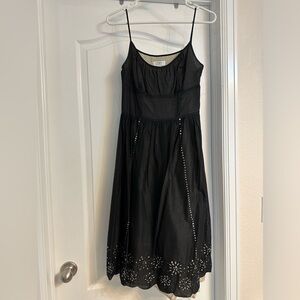 Black sequined Ann Taylor Loft dress, size 2